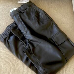 Hollister Ultra High Rise Leather Pants